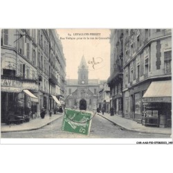 CAR-AAGP10-92-0967 - LEVALLOIS-PERRET - Rue Voltaire Prise de la Rue de Courcelles
