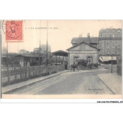 CAR-AAGP10-92-0988 - LA GARENNE - La Gare