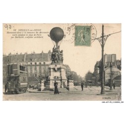 CAR-ACTP9-0694-92 - NEUILLY-SUR-SEINE - Monument élévé a la memoire des aéronautes morts pendant le paris par bartholdi