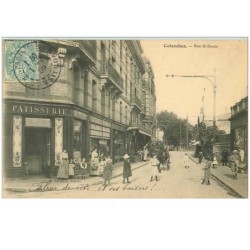 92.COLOMBES.n°13750.RUE ST DENIS.PATISSERIE