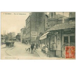 92.COLOMBES.n°13773.RUE DE L'INDEPENDANCE.COMMERCE A LEFAIX