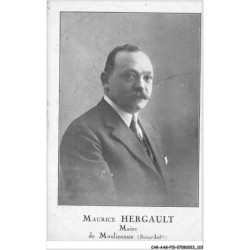 CAR-AAGP10-92-0953 - ISSY-LES-MOULINEAUX - Maurice HERGAULT Maire