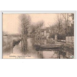 92.COLOMBES.INNONDATIONS DE 1910.LA VILLA KRESSER.