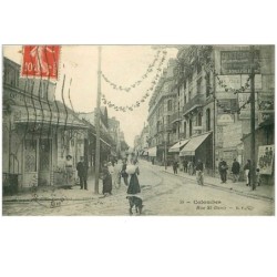 92.COLOMBES.n°19396.RUE ST DENIS.ENTREPRISE DE SERRURERIE