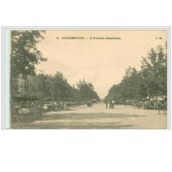 92.COURBEVOIE.L'AVENUE GAMBETTA.PLIE