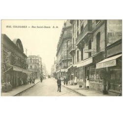 92.COLOMBES.n°19397.RUE ST DENIS.CHARCUTERIE