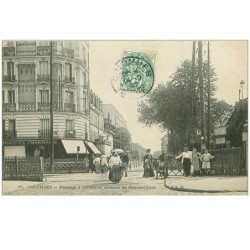 92.COLOMBES.n°19401.PASSAGE A NIVEAU ET AVENUE DE GENNEVILLIERS.PHARMACIE