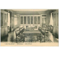 92.COURBEVOIE.n°32092."LES TILLEULS".BIBLIOTHEQUE.SALLE D'ETUDE