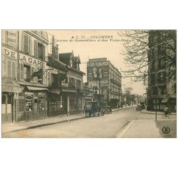 92.COLOMBES.n°19410.AVENUE DE GENNEVILLIERS ET RUE VICTOR HUGO