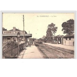 92.COURBEVOIE LA GARE.TRAIN