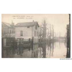 CAR-ACGP9-0608-92 - COLOMBES - Crue de la seine - Rue inondée