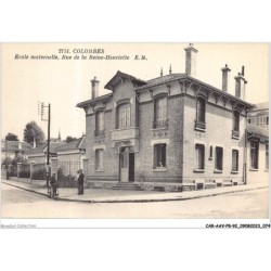 CAR-AAVP8-92-0522 - COLOMBES - école maternelle - Rue de la reine-henriette - E m