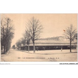CAR-AAVP8-92-0504 - LA GARENNE-COLOMBES - Le marché - E m