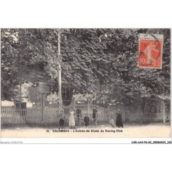 CAR-AAVP6-92-0389 - COLOMBES - L'entrée du stade du racing-club