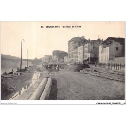 CAR-AAVP6-92-0381 - COURBEVOIE - Le quai de seine