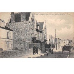 92. n°206249  courbevoie. un coin de la rue de belfort