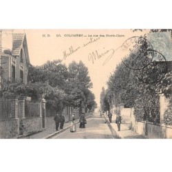 92 .n°109223. colombes . la rue des monts clairs .