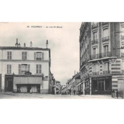 92 .n°110563 . colombes . la rue saint denis .specialites cafes et thes .