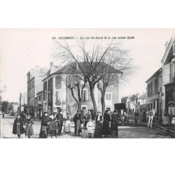 92.n°58636.colombes.la rue st denis et la rue julien gallè