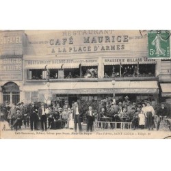 92 - SAINT CLOUD - SAN37807 - Café Maurice Meyer - Place d'Armes
