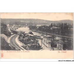 CAR-AATP11-92-1017 - SAINT-CLOUD - La seine et saint cloud - Vue du meudon