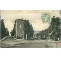 92.ST CLOUD.n°19209.BOULEVARD DE VERSAILLES ET ROUTE DE MONTRETOUT