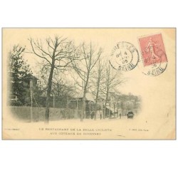 92.SURESNES.n°154.LE RESTAURANT DE LA BELLE CYCLISTE AUX COTEAUX DE SURESNES.RARE