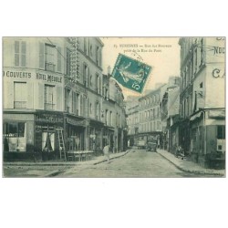 92.SURESNES.n°179.RUE DES BOURRETS PRISE DE LA RUE DU PONT.HOTEL MEUBLE.MAISON LOUIS LECLERC
