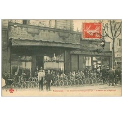92.SURESNES.n°265.LA CIVETTE DE LONGCHAMPS.L'HEURE DE L'APERITIF.CYCLISTES