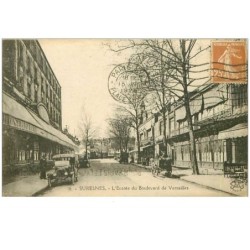 92.SURESNES.n°7884.L'ENTREE DU BOULEVARD DE VERSAILLES