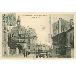 92.SURESNES.n°9997.RUE DU MONT VALERIEN.L'HOTEL DE VILLE