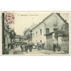 92.SURESNES.n°251.LA RUE DU PONT.MARCHE
