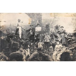 92. SURESNES - N°68714 - Etablissement Gayard les Grottes - Carte photo vendue en l'état