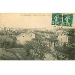 92.SURESNES.VUE PANORAMIQUE.TRAIN