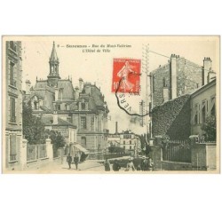 92.SURESNES.n°9996.RUE DU MONT VALERIEN.L'HOTEL DE VILLE