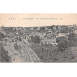 92 - Vaucresson - SAN22458 - Vue Générale et Intérieure de La Gare - Train