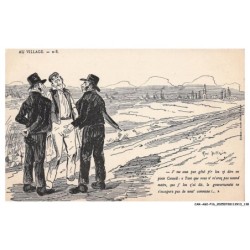 CAR-AGIP16-0975-HUMOUR - AU VILLAGE - J' ME SEUS PAS GENE P'R LEU ZI DIRE EN PEIN