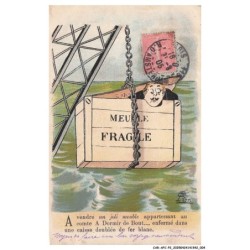 CAR-AFCP2-0071-HUMOUR - Meuble fragile - A vendre un joli meuble appartenant au compte a dormir de bout