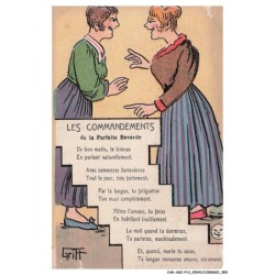 CAR-ADZP13-0761-HUMOUR - Les commandements de la parfaite bavarde
