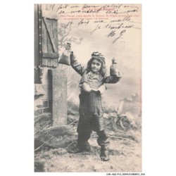 CAR-ADZP13-0729-HUMOUR - Le petit poucet - Petit poucet ayant dérobé la fortune de l'ogre revient riche chez ses parents