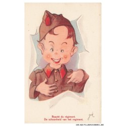 CAR-ADZP13-0722-HUMOUR - Beauté du régiment de schooheid van het regiment