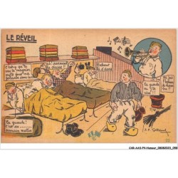 CAR-AASP4-0322 - HUMOUR - Le reveil