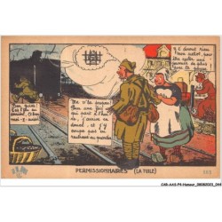 CAR-AASP4-0315 - HUMOUR - Permissionnaires - La tuile