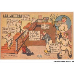 CAR-AASP4-0327 - HUMOUR - Les lettres