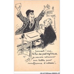 CAR-AAPP10-0805 - HUMOUR - Comment moi le roi des prestidigitateurs