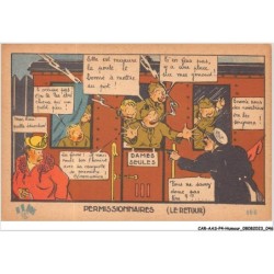 CAR-AASP4-0316 - HUMOUR - Permissionnaires - Le retour