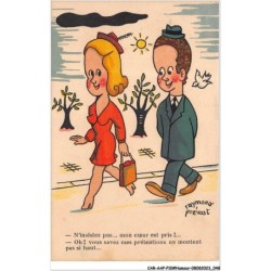 CAR-AAPP10-0794 - HUMOUR - N'insistez pas - Mon coeur est pris