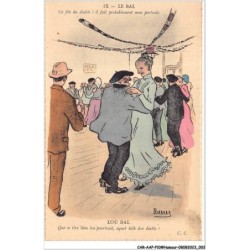 CAR-AAPP10-0771 - HUMOUR - Le bal - Ce fils du diable - Il fait probablement mon portrait