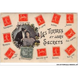 CAR-AAPP10-0869 - HUMOUR - Les timbres et leurs secrets
