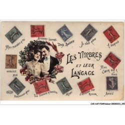 CAR-AAPP10-0868 - HUMOUR - Les timbres et leur langage